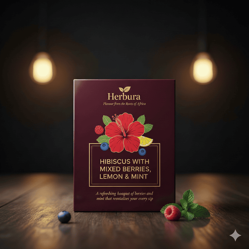 Hibiscus with Mixed Berries, Lemon & Mint